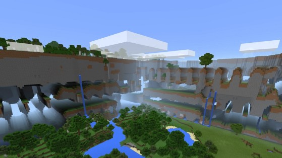 Minecraft: Far Lands, o sonho dos terraplanistas nascido de um erro de programação