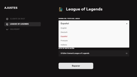 No EUW, só podemos escolher cinco idiomas para o jogo - League of Legends