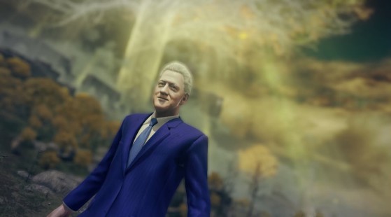 Elden Ring: mod transforma Bill Clinton em personagem do jogo