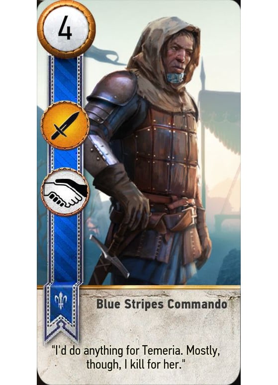 Blue Stripes Comando - The Witcher 3: Wild Hunt