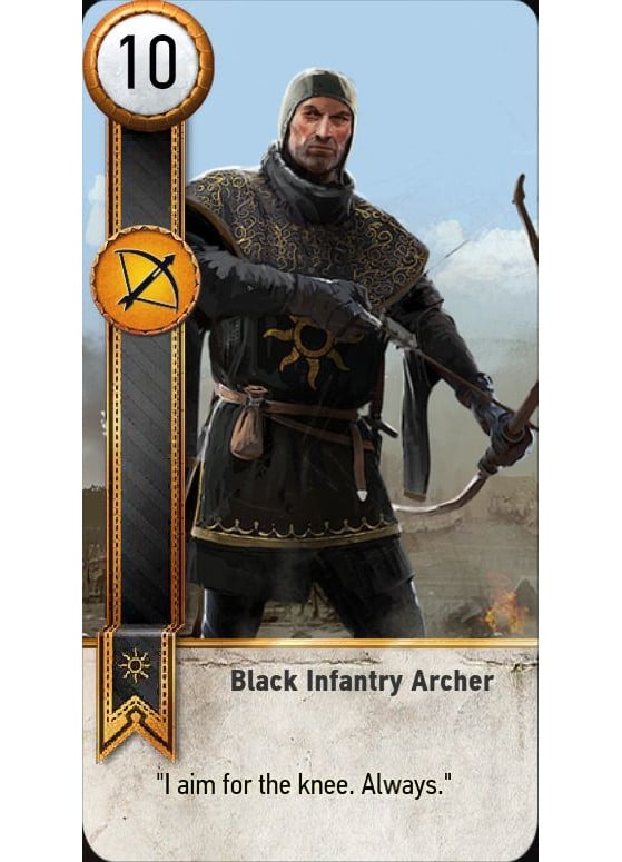 Arqueiro da Infantaria Negra - The Witcher 3: Wild Hunt
