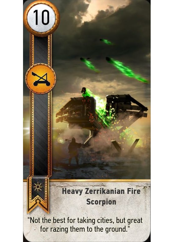 Heavy Zerrikanian Fire Scorpion - The Witcher 3: Wild Hunt