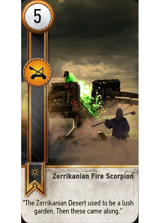 Zerrikanian Fire Scorpion - The Witcher 3: Wild Hunt