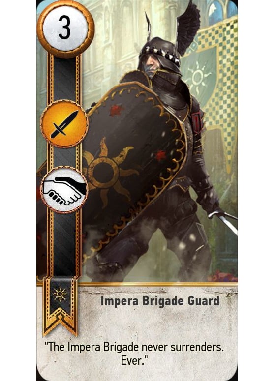Guarda da Brigada Imperial - The Witcher 3: Wild Hunt