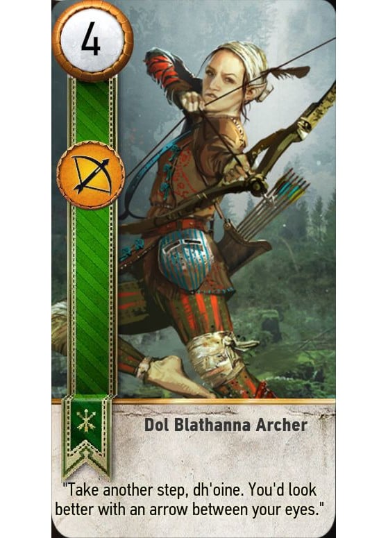 Arqueiro Dol Blathanna - The Witcher 3: Wild Hunt