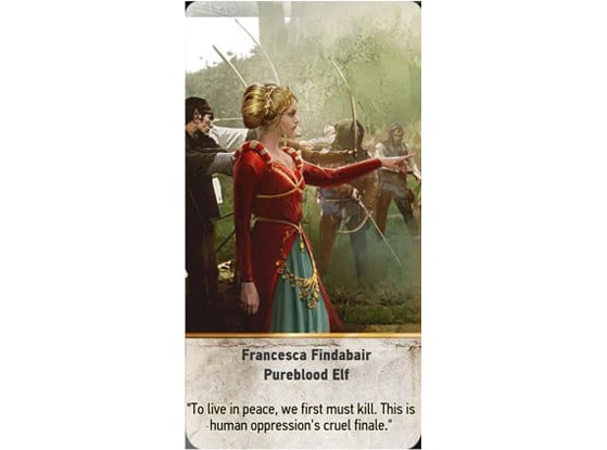 Francesca Findabair: Elfa Sangue Puro - The Witcher 3: Wild Hunt