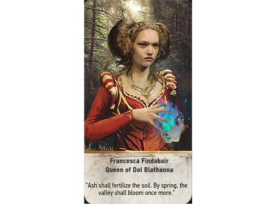 Francesca Findabair: Rainha de Dol Blathanna - The Witcher 3: Wild Hunt