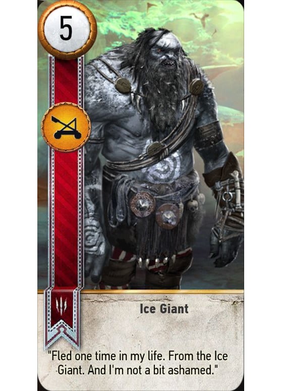 Gigante de Gelo - The Witcher 3: Wild Hunt