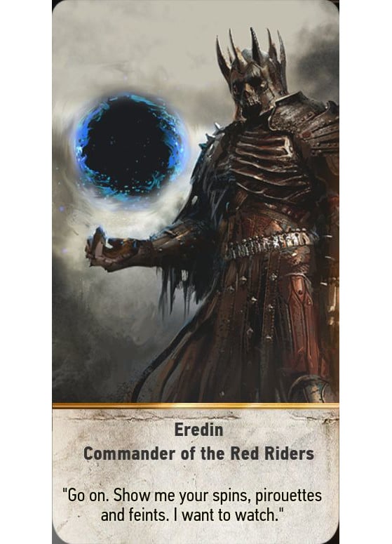 Eredin: Comandante dos Cavaleiros Carmesins - The Witcher 3: Wild Hunt