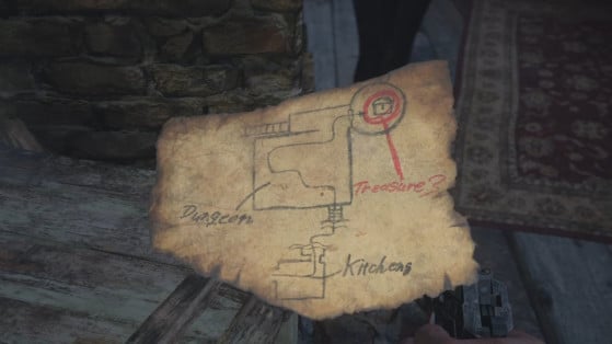 Resident Evil Village: Mapa do tesouro do Castelo Dimitrescu, onde encontrar o item valioso?