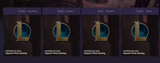 PBE - Brasil - O Loot do Prime Gaming de League Of Legends já está  disponível para resgate! Link