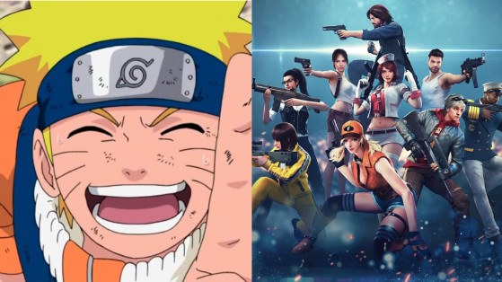 Infográfico mostra quantas vezes dá para ver Naruto com suas horas de Free Fire