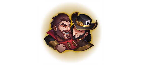 Emote Accepted, Partners in Crime - League of Legends
