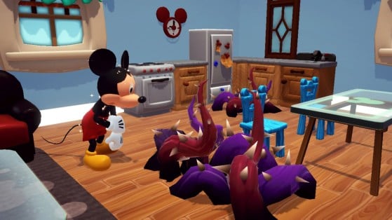 Fale com Mickey para começar a cozinhar - Disney Dreamlight Valley