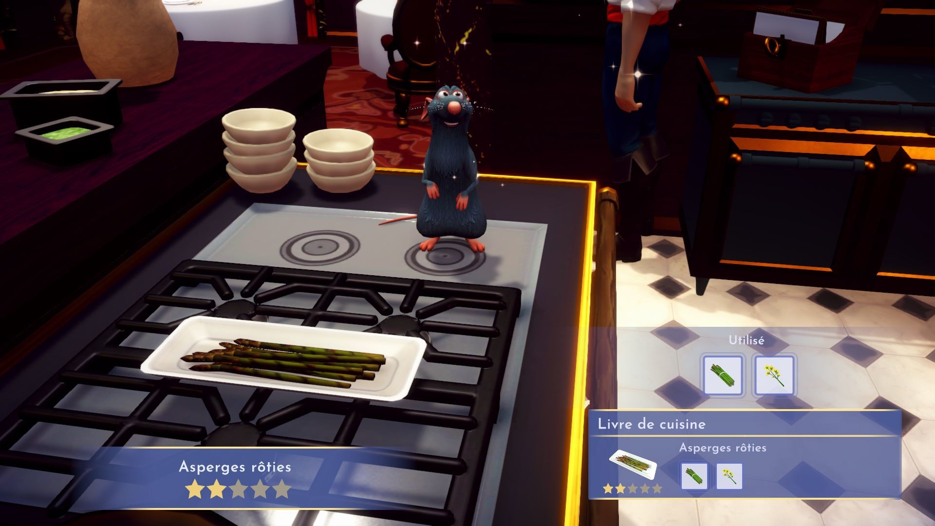 Disney Dreamlight Valley Receitas Crudités, Ratatouille... veja a