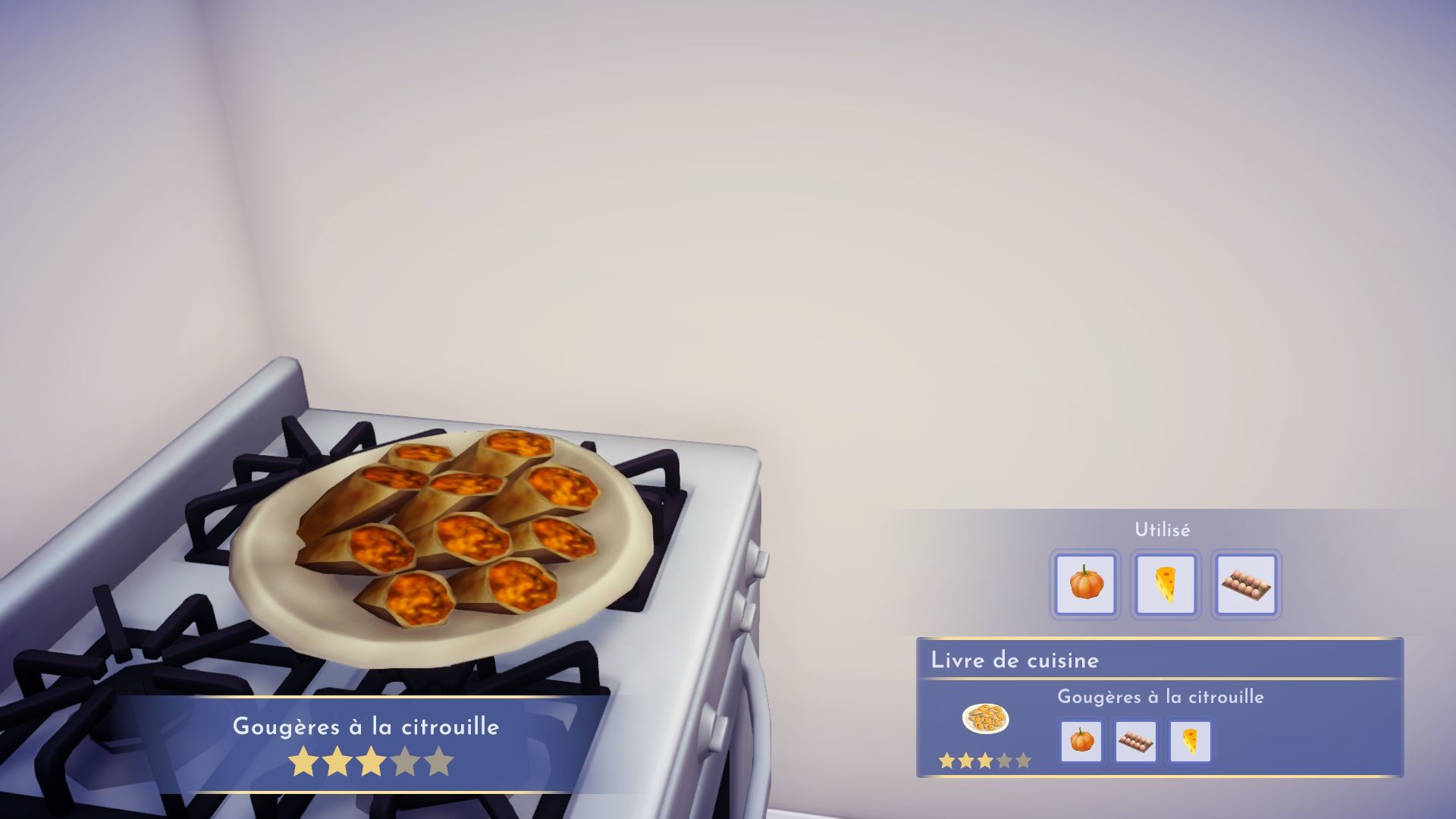 Disney Dreamlight Valley Receitas Crudités, Ratatouille... veja a