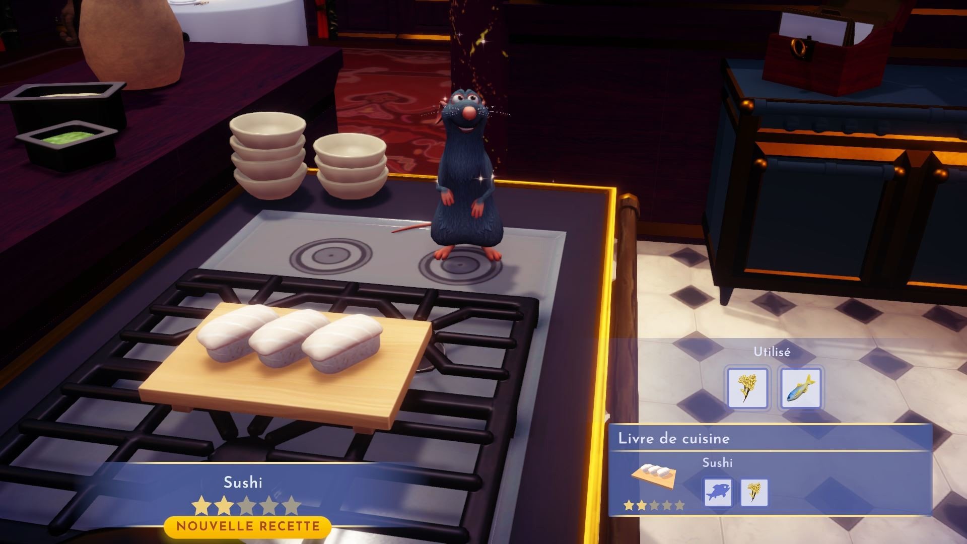 Disney Dreamlight Valley Receitas Crudités, Ratatouille... veja a