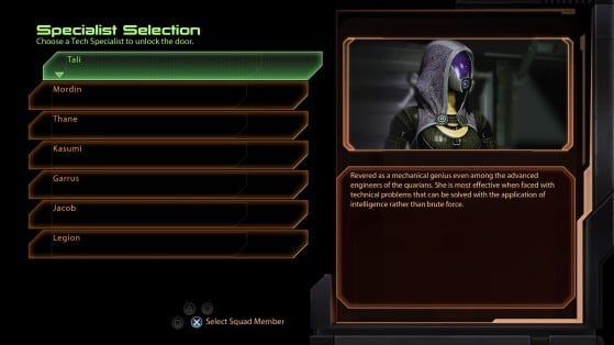 Suicide Mission Tech Specialist: Escolha Tali, Legion ou Kasumi - Millenium