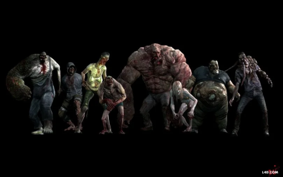 Os zumbis especiais de Left 4 Dead — Imagem: Valve/Divulgação - The Last of Us Part 1