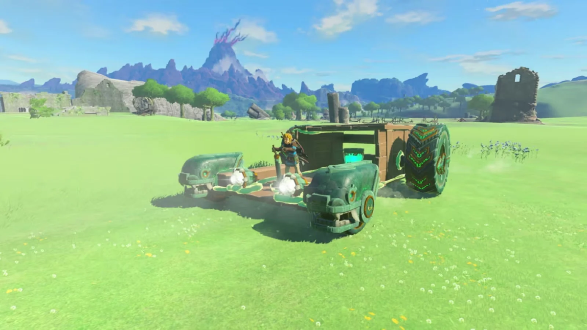 Construção de veículos em Zelda: Tears of the Kingdom: o básico