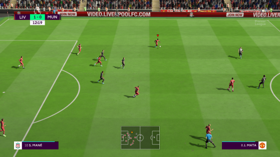 Visão da Câmera em jogo - FIFA 21