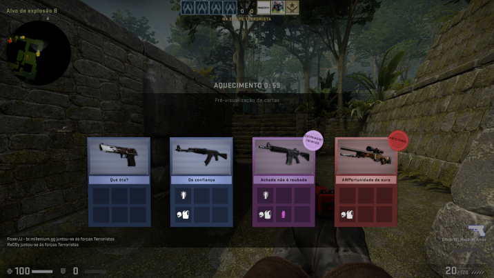 CS:GO: Bordão