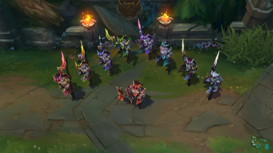 Cromas de Tryndamere Emissário da Escuridão — Foto: Surrenderat20/Reprodução - League of Legends