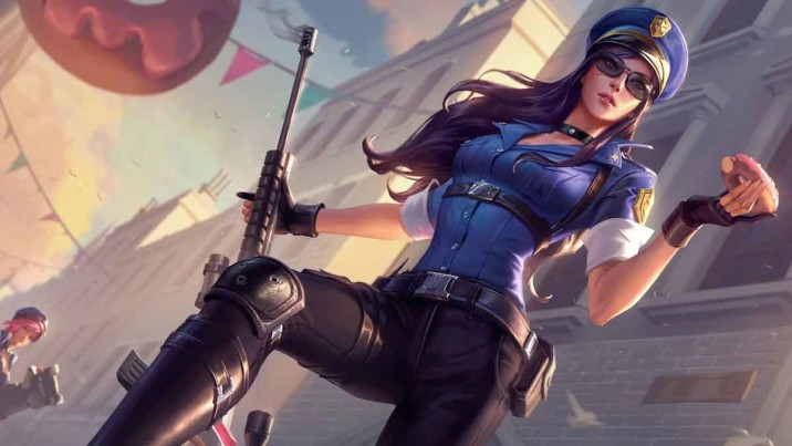 LoL: Riot revela novas splash arts de skins de Caitlyn após rework