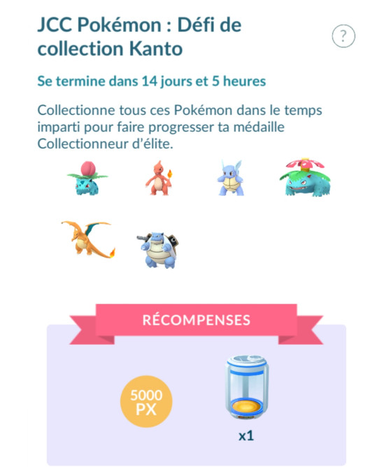 Crossover do Pokémon Estampas Ilustradas: Desafio de coleção de Kanto - Pokémon GO