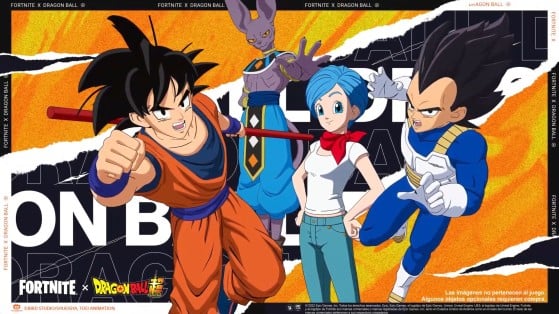 Fortnite e Dragon Ball: Crossover traz Goku, Vegeta, Bulma e Beerus ao jogo