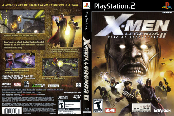 X-Men Legends 2: Rise of Apocalypse - Capa - Millenium