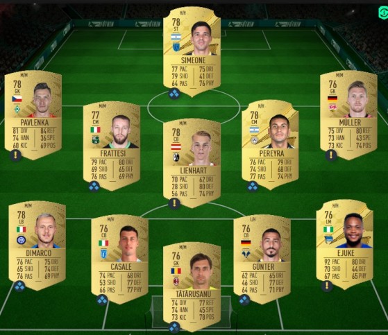 SBC Melhoria de Liga de Inverno Premium: Elenco do DME Bundesliga e Série A - FIFA 23