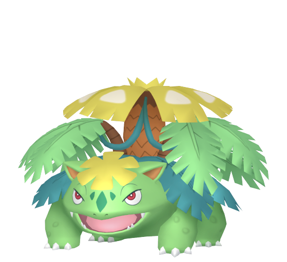 Mega Venusaur brilhante - Pokémon GO