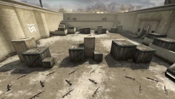 O AIM_Map é muito utilizado no 1 vs 1. Foto: Reprodução - Counter-Strike: Global Offensive