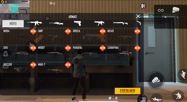 M249 no Free Fire: veja onde achar e dicas para jogar com a arma