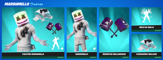 Fortnite: Marshmello ganha novas skins e itens no game