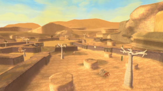 Heart Pieces em Zelda Skyward Sword HD: Lanayru Desert