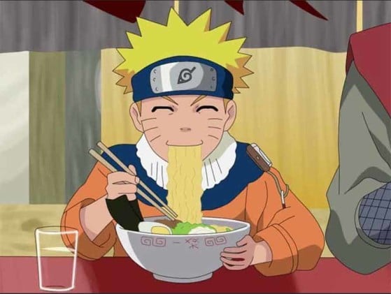 O prato é um dos favoritos de Naruto na animação. | Imagem: Reprodução - Fortnite Battle Royale