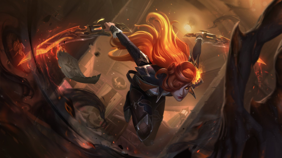 Splash Art de Katarina Velho Oeste - League of Legends