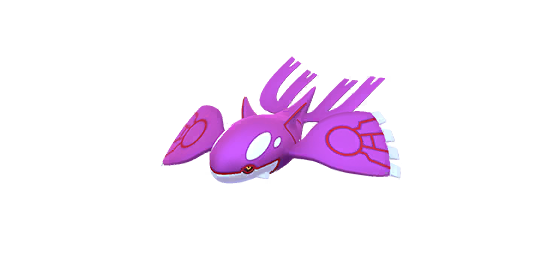 Kyogre shiny - Pokémon GO