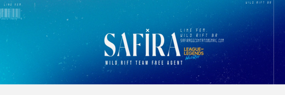 ImPandora, Akaida, Vênus, Ann e Smakpan são as jogadoras da Safira — Imagem: @safirawr_/Twitter - Wild Rift