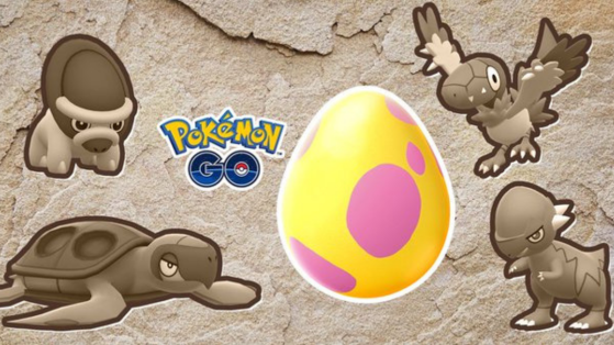 Pokémon GO: Pokémon Fóssil em ovos de 7 km!