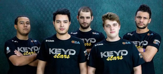Keyd Stars foi a primeira equipe brasileira a representar o Brasil num Major de CS:GO (Foto: Divulgação/Keyd Stars) - VALORANT