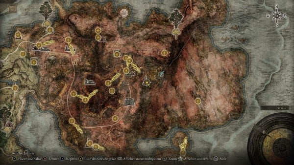 LOCALIZAÇÃO BOSS MALENIA-COMO ACESSAR O MAPA ÁRVORE SACRA- ELDEN RING 