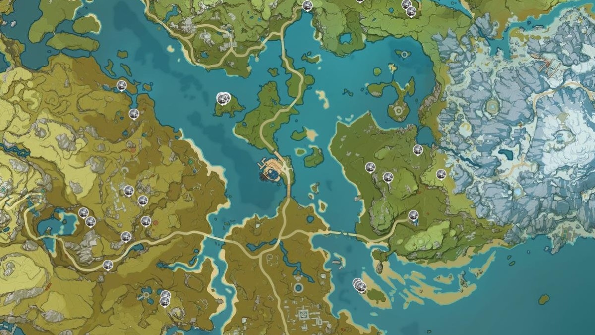 O mapa em expansão do Genshin Impact traz más notícias para novos