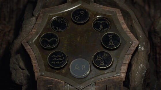 Enigma do Grande Santuário: Aperte os botões 2, 5 e 8 em qualquer ordem - Resident Evil 4