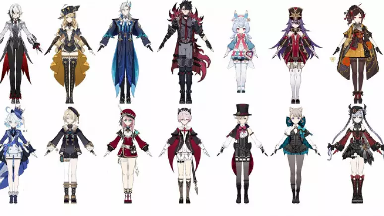Genshin Impact Fontaine Vazamento revela nomes e visuais de novos