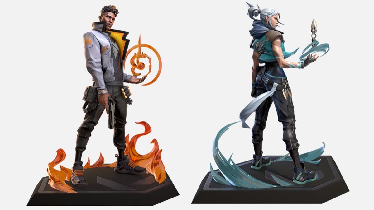 Valorant: Riot lança estátuas de Jett e Phoenix que fazem jus aos