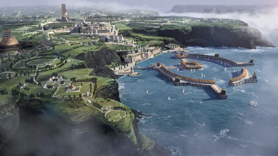 As Ilhas das Bênçãos antes do desastre - League of Legends