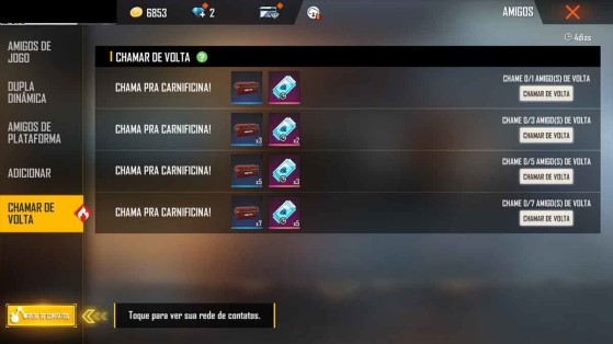 Chamar De Volta Free Fire: Como Completar o evento - Raven News FF